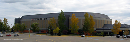 The ENMAX Centrium in Westerner Park, Red Deer, Alberta